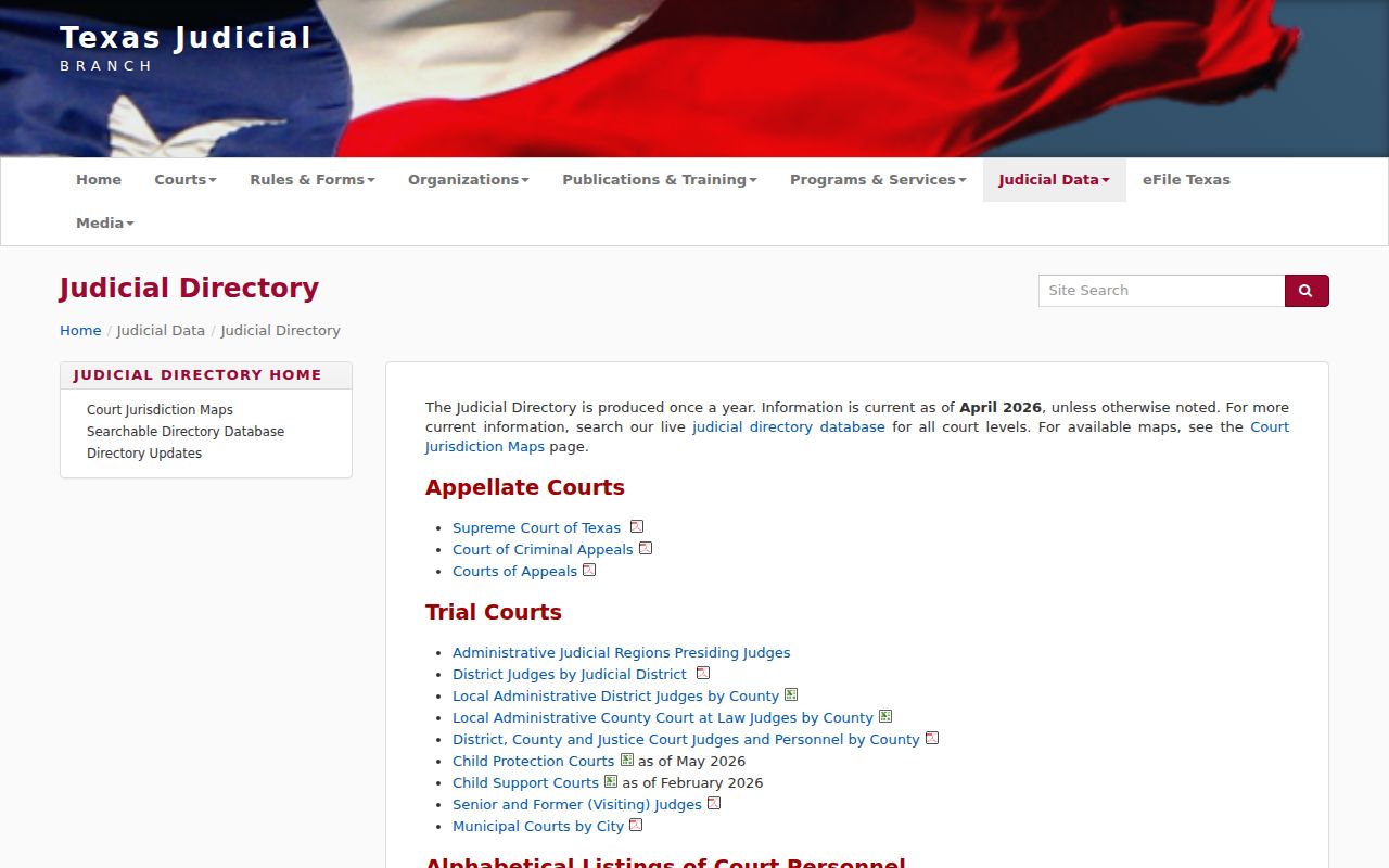 Wilson, Lynn County state judicial directory contact information for warrant inquiries